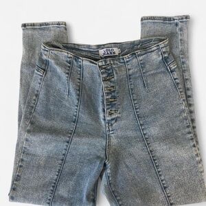 Women's High Rise Gray Jeans